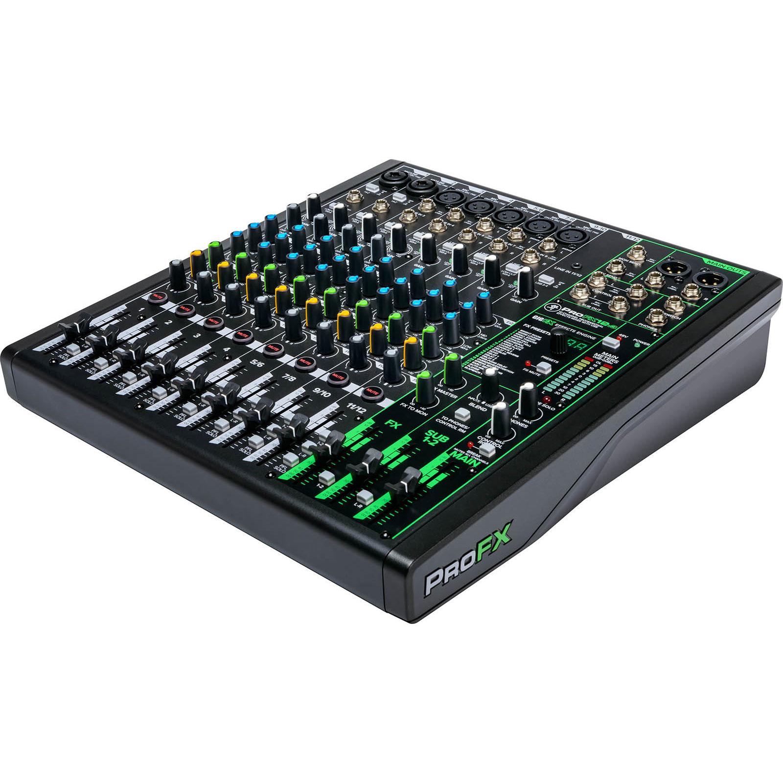 Mackie ProFX12v3 12-Channel Professional Effects Mixer with USB